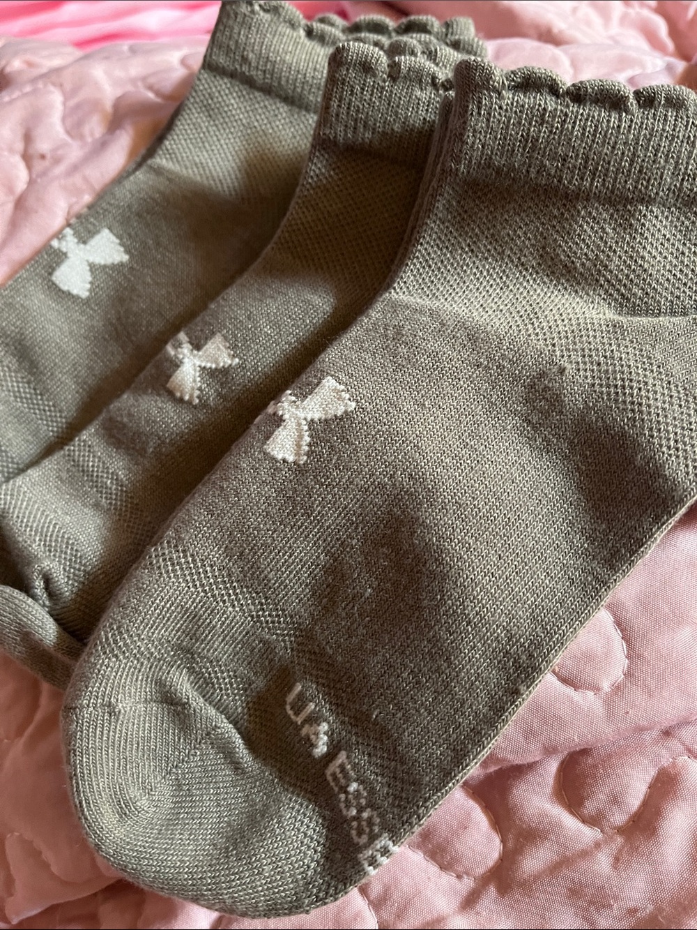 Under Armour gray Women's Ankle Socks - 3 Pack